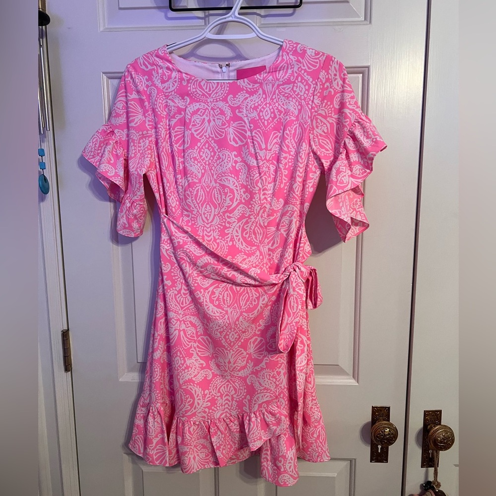 Lilly Pulitzer Mini Wrap Dress Size 0